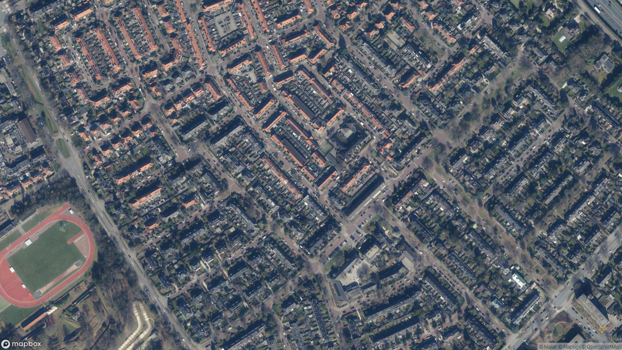 Satellietfoto 1402VV Bussum