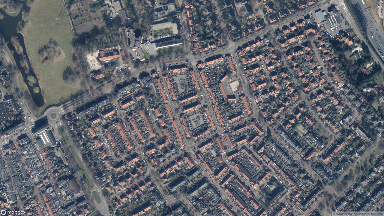 Satellietfoto 1402VX Bussum