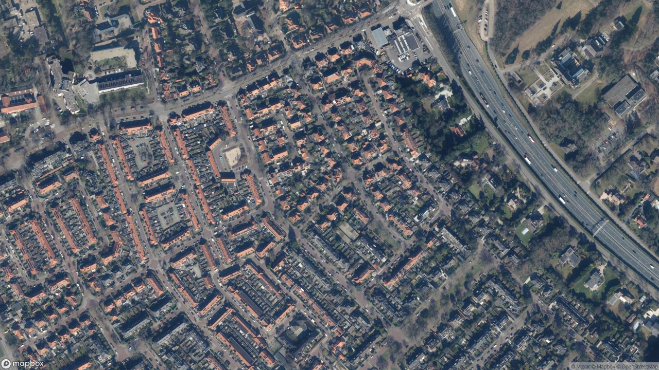 Satellietfoto 1402WJ Bussum