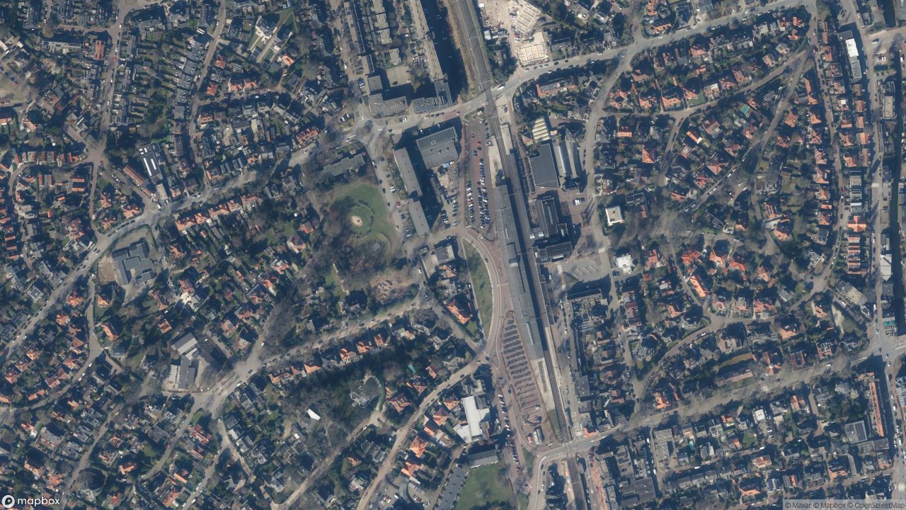 Satellietfoto 1405AE Bussum