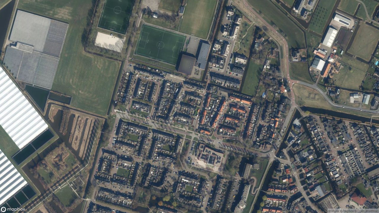 Satellietfoto 1424AE De Kwakel