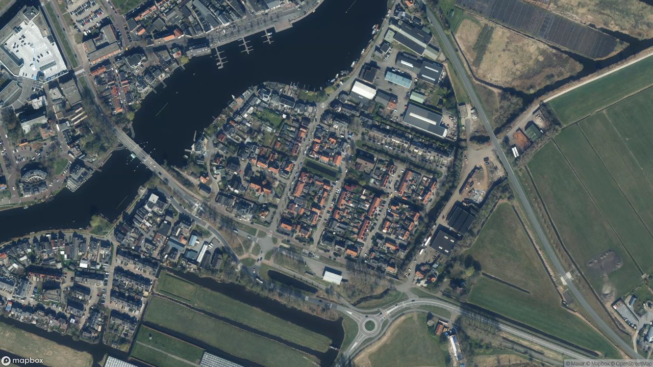 Satellietfoto 1427AD Amstelhoek