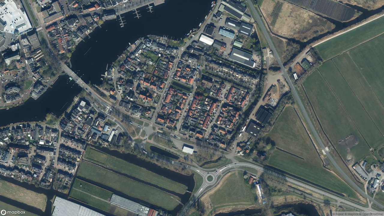 Satellietfoto 1427AE Amstelhoek