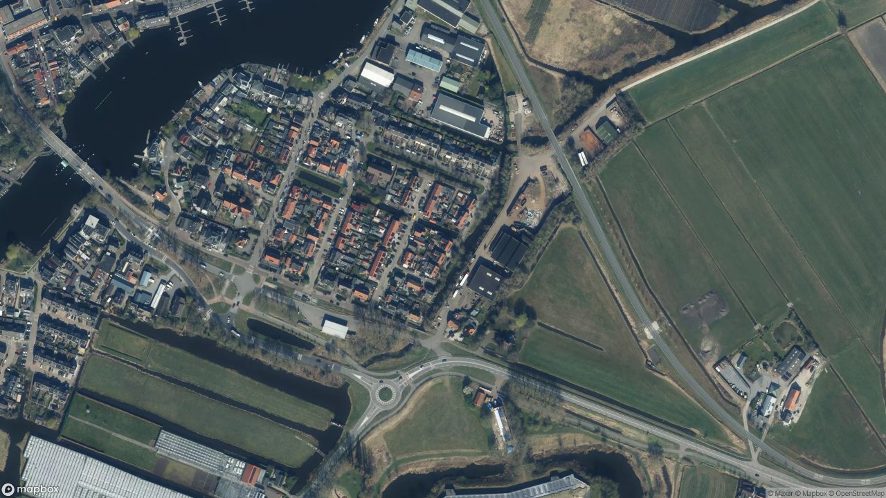 Satellietfoto 1427AJ Amstelhoek