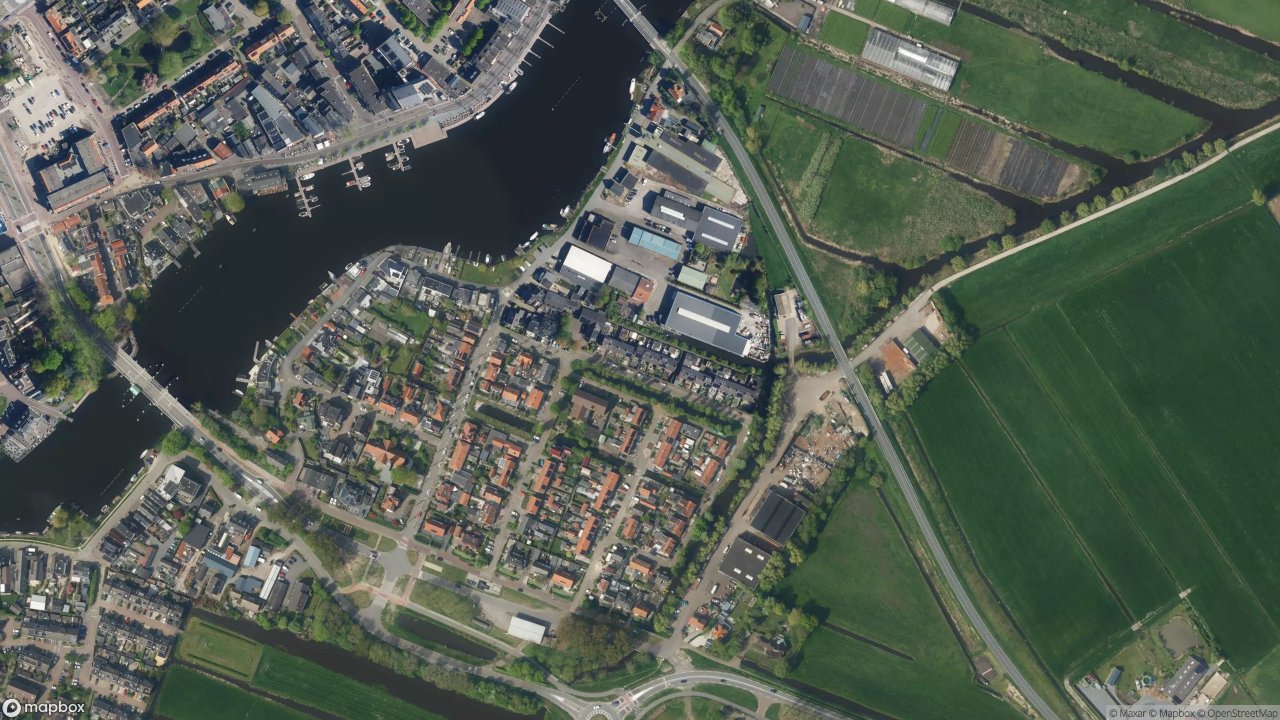Satellietfoto 1427AK Amstelhoek