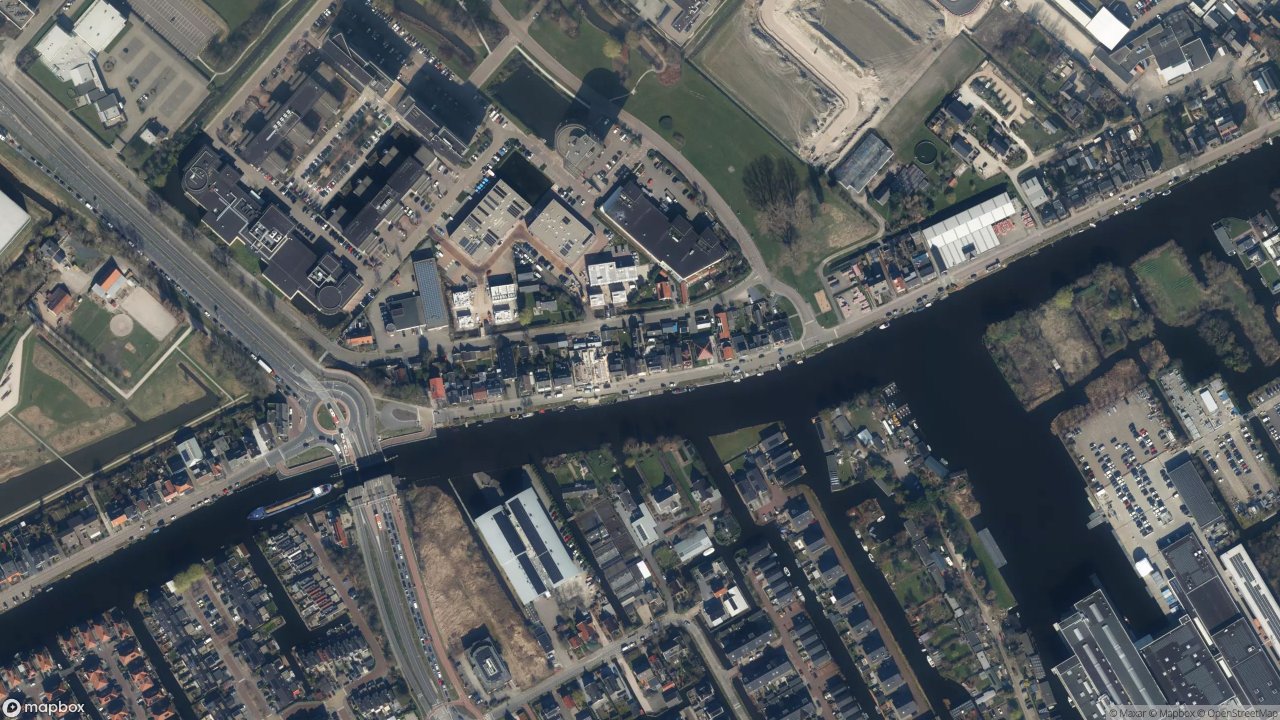 Satellietfoto 1436BE Aalsmeerderbrug
