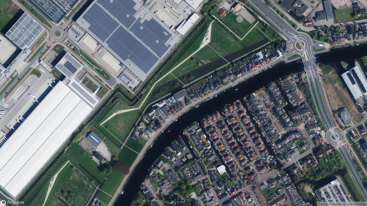 Satellietfoto 1436BJ Aalsmeerderbrug