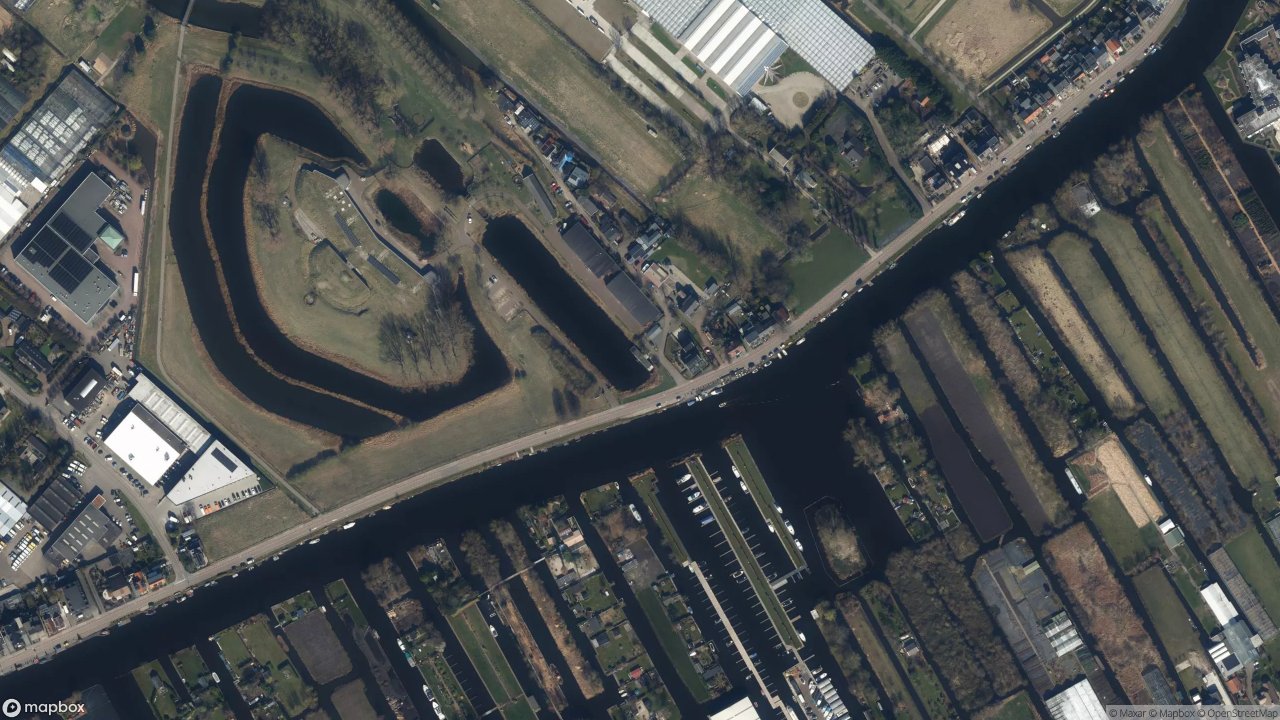 Satellietfoto 1436BN Aalsmeerderbrug