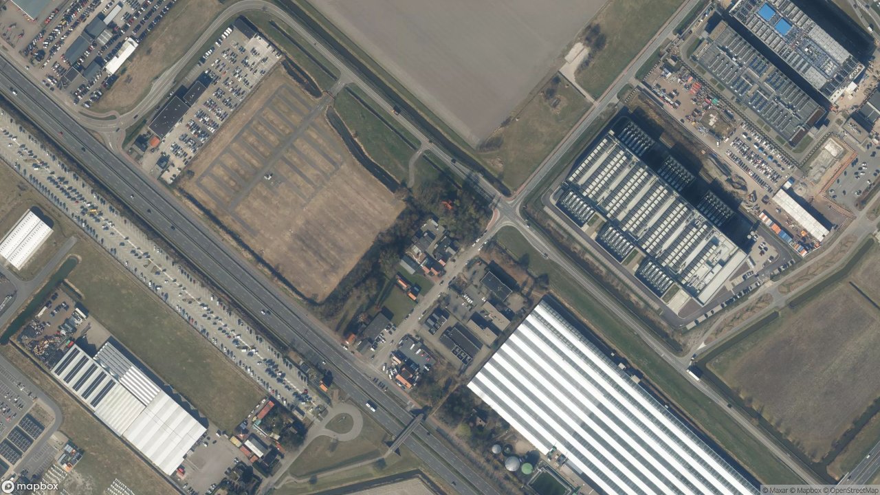 Satellietfoto 1437EE Rozenburg