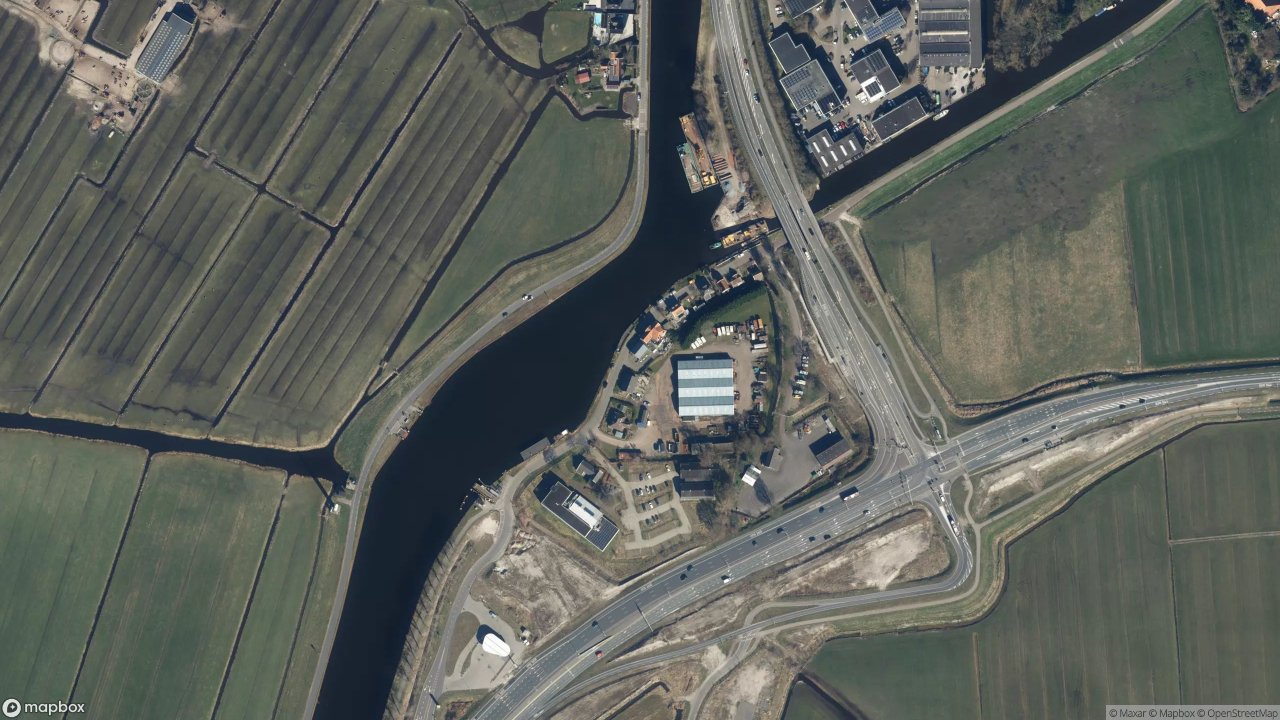 Satellietfoto 1454AE Watergang