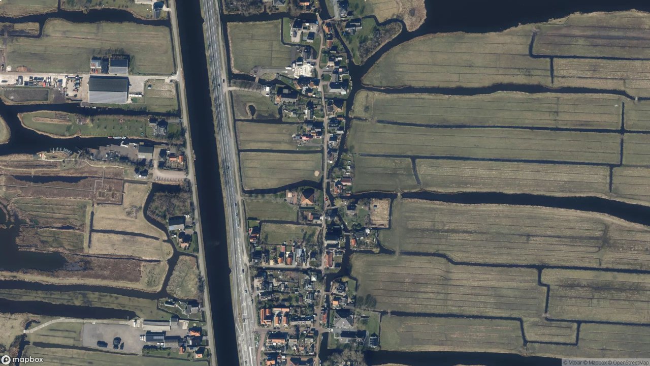 Satellietfoto 1454AL Watergang