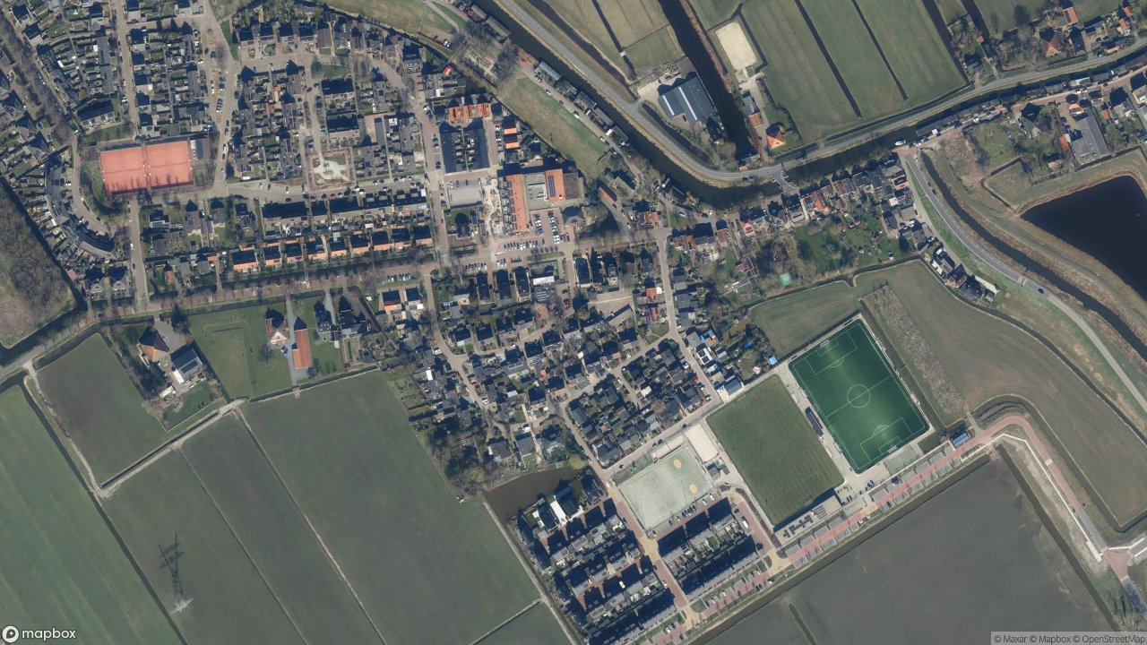Satellietfoto 1456AG Wijdewormer