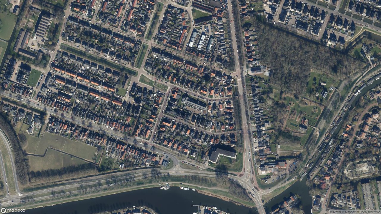 Satellietfoto 1461AC Zuidoostbeemster