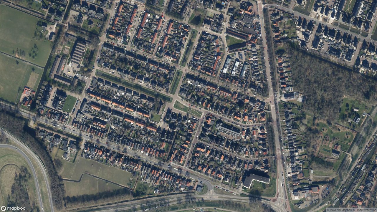 Satellietfoto 1461AD Zuidoostbeemster