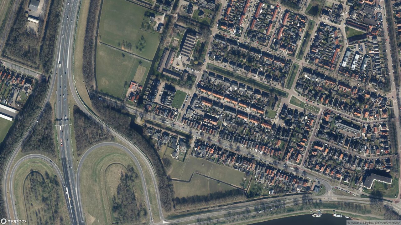 Satellietfoto 1461AH Zuidoostbeemster