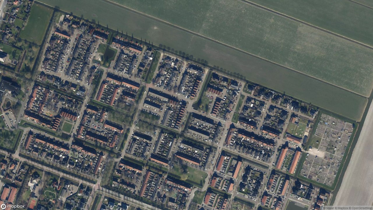 Satellietfoto 1462EC Middenbeemster