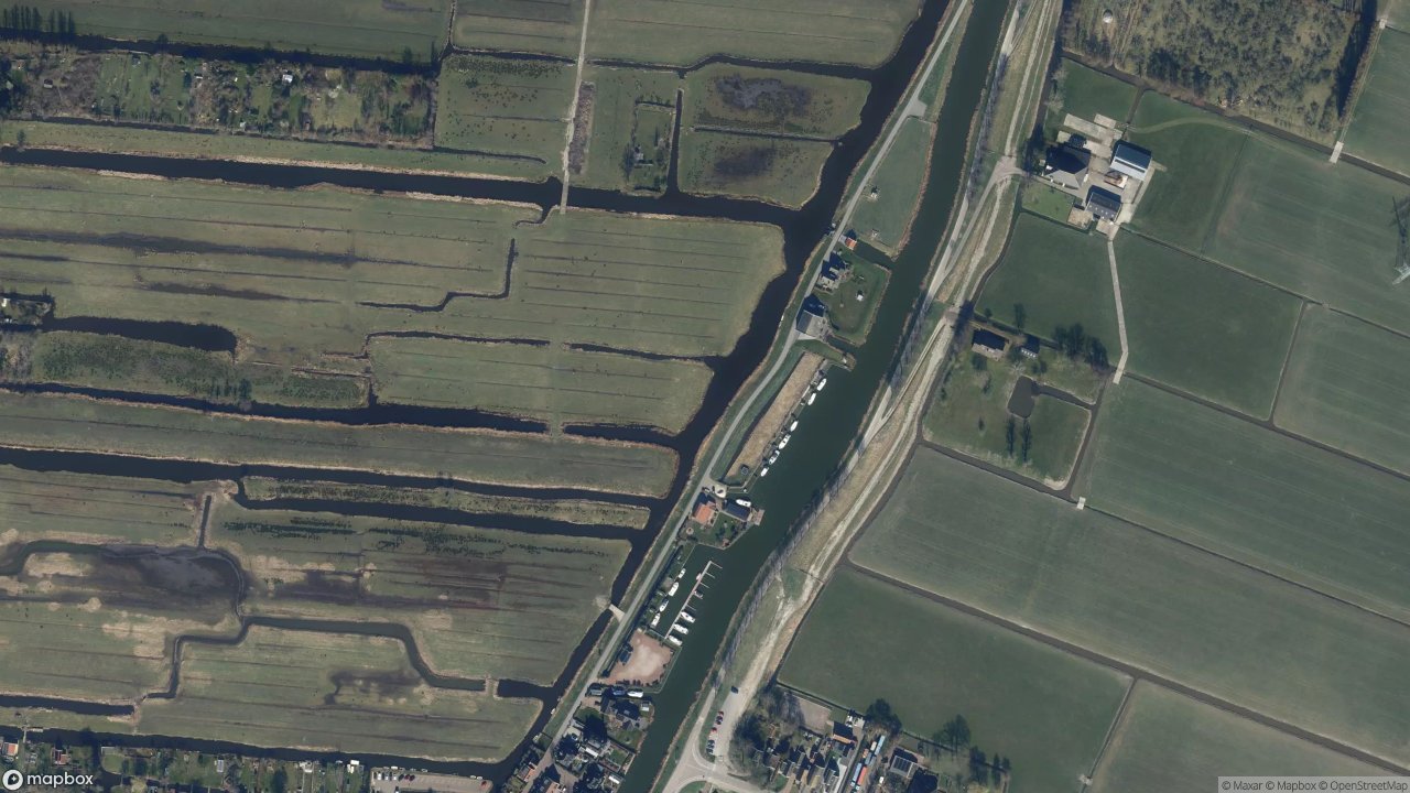 Satellietfoto 1483AA De Rijp