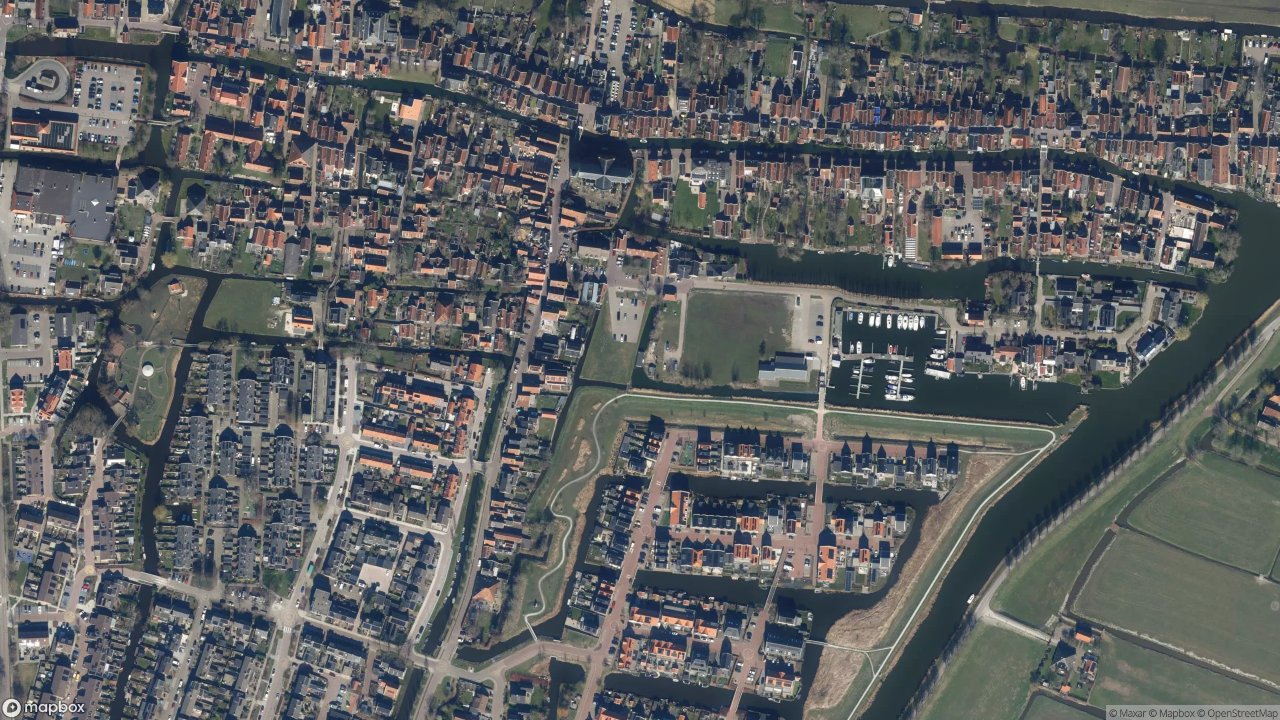 Satellietfoto 1483AL De Rijp