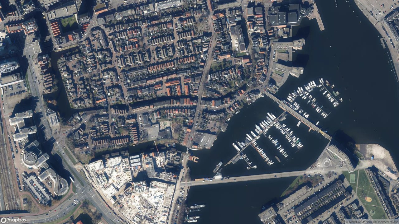 Satellietfoto 1506AD Zaandam