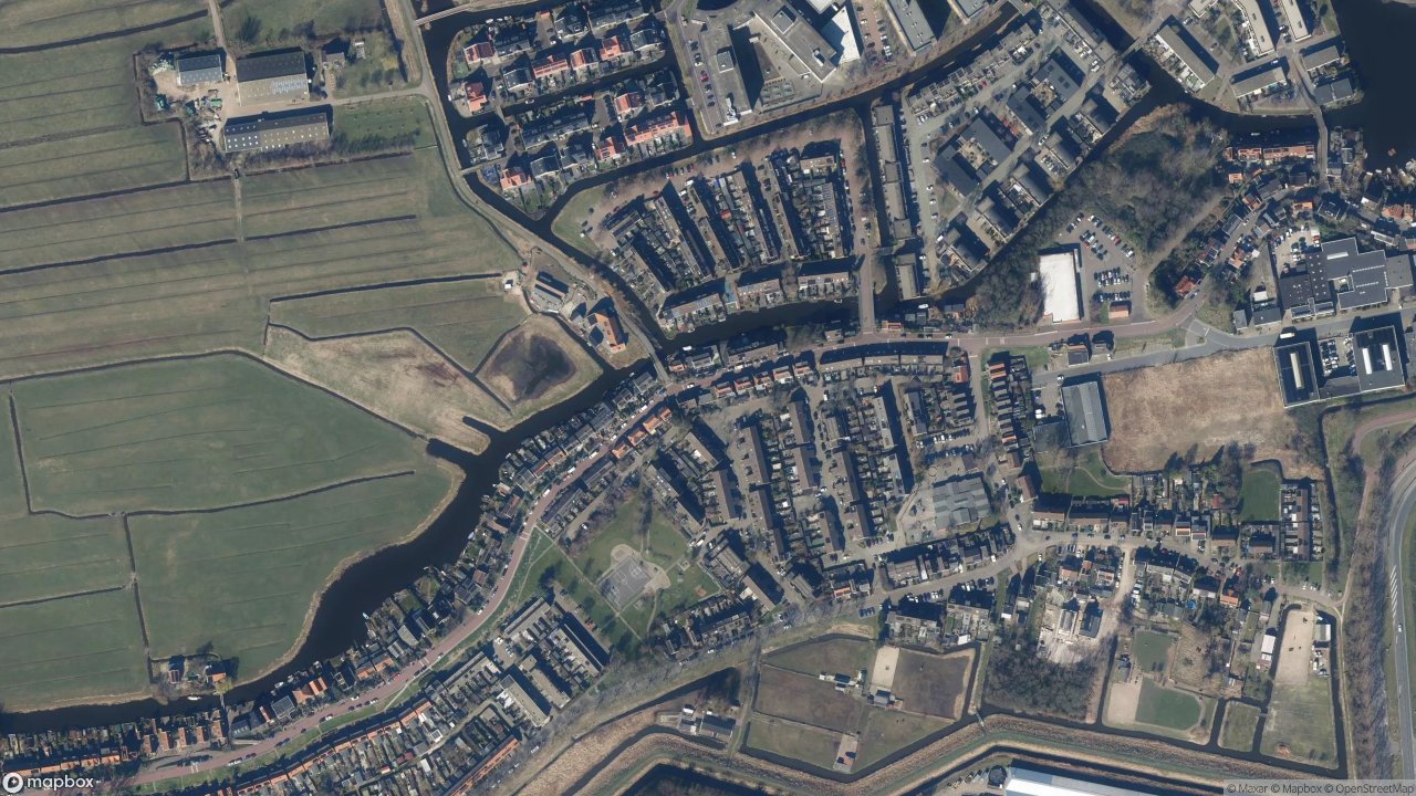 Satellietfoto 1507AD Zaandam