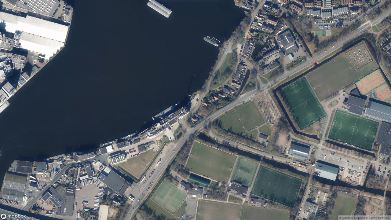 Satellietfoto 1509AD Zaandam