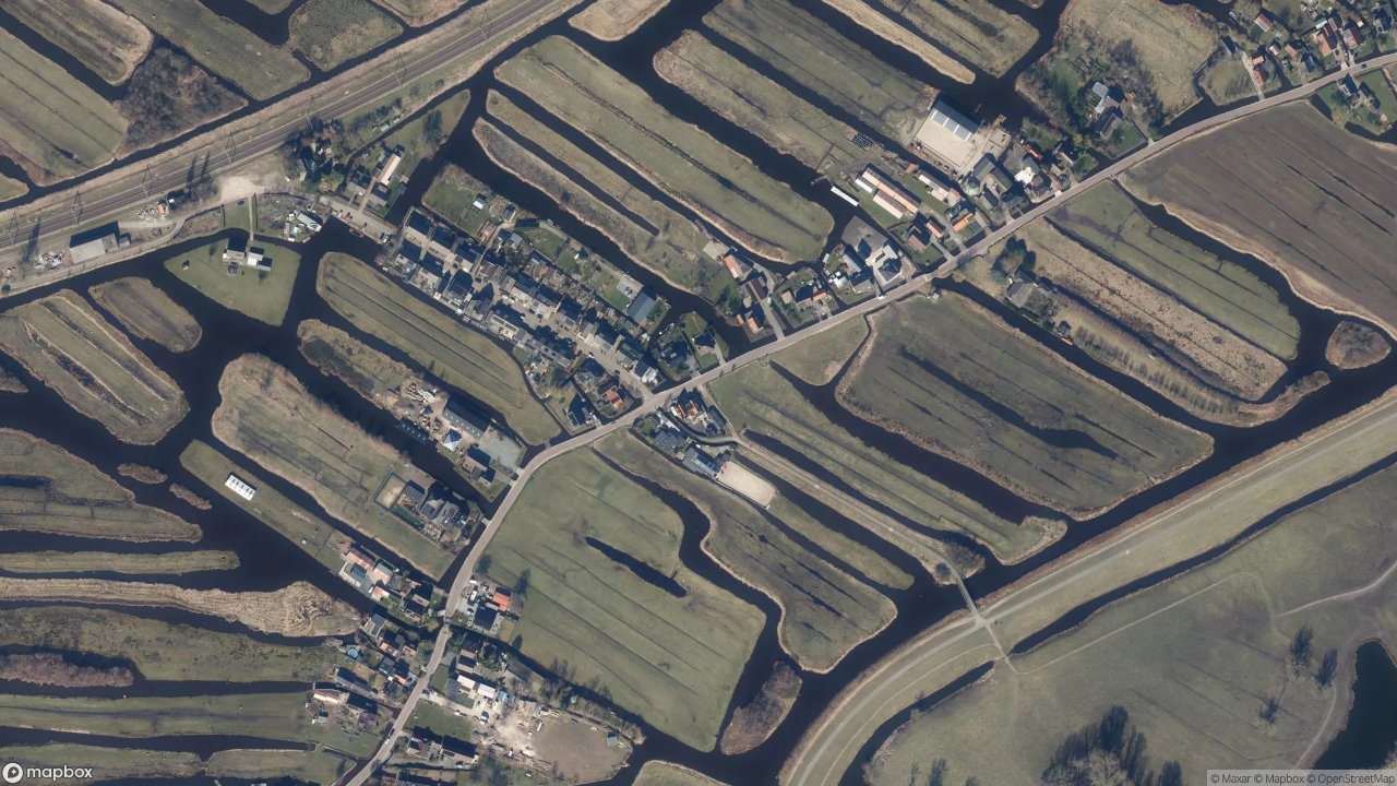 Satellietfoto 1511AM Oostzaan