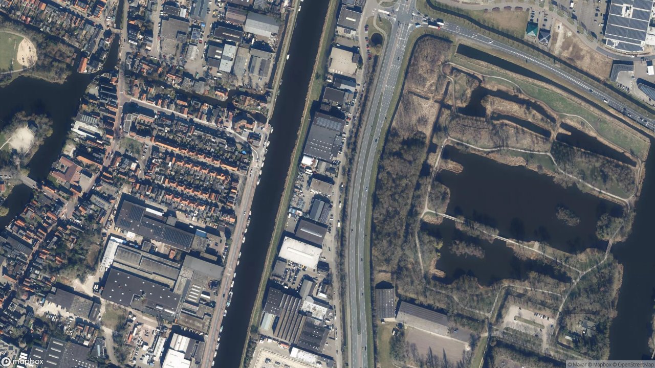 Satellietfoto 1521NB Wormerveer