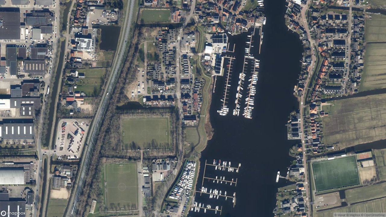 Satellietfoto 1525PD Westknollendam