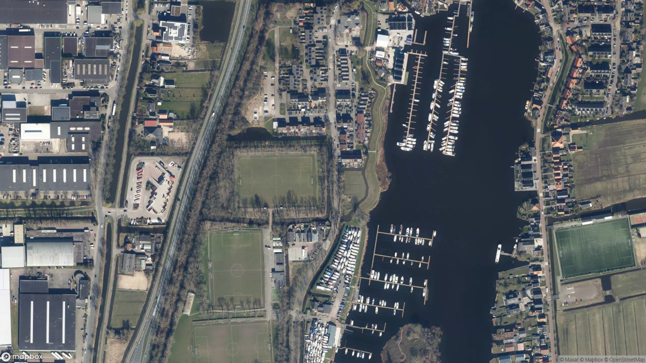 Satellietfoto 1525PK Westknollendam