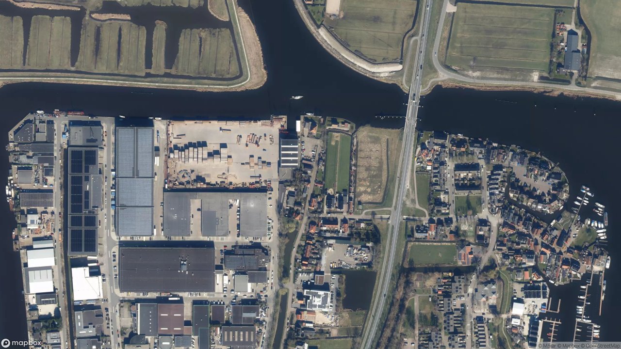 Satellietfoto 1525PL Westknollendam