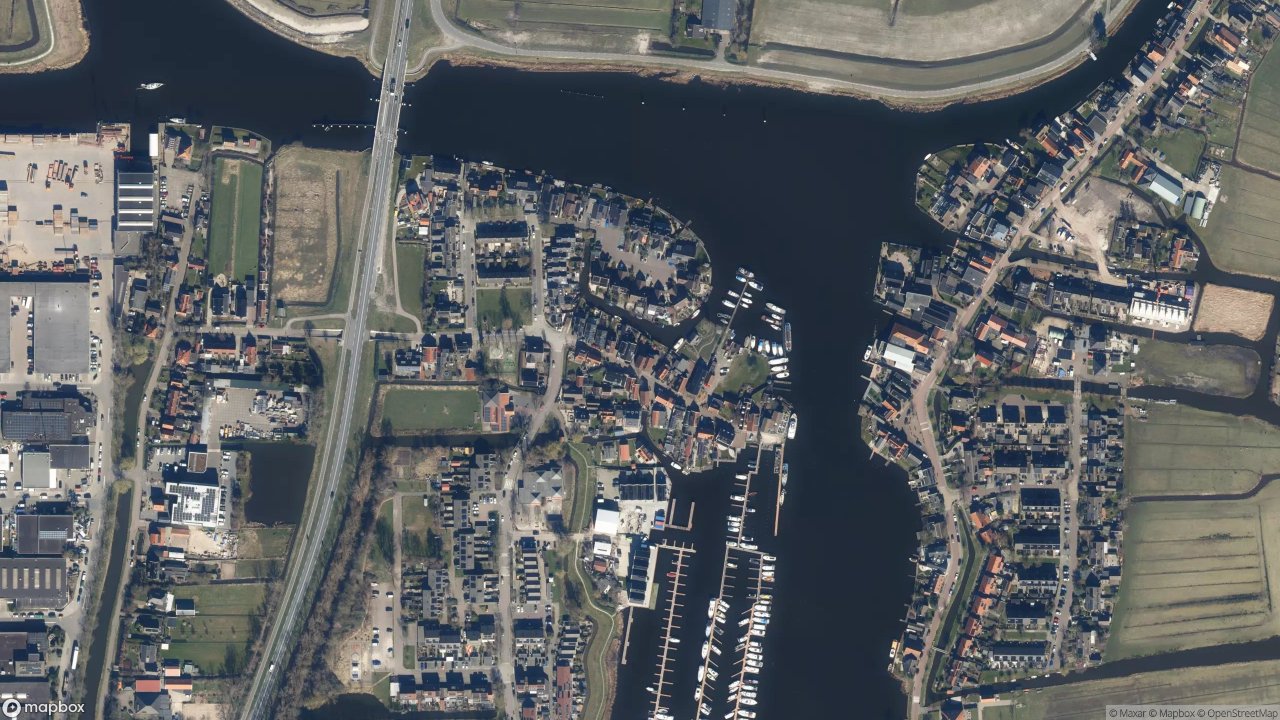 Satellietfoto 1525PP Westknollendam