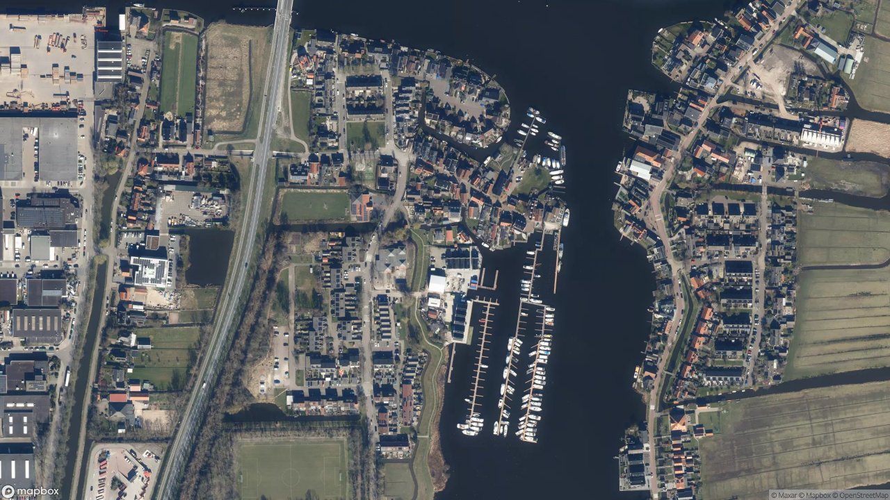 Satellietfoto 1525PR Westknollendam