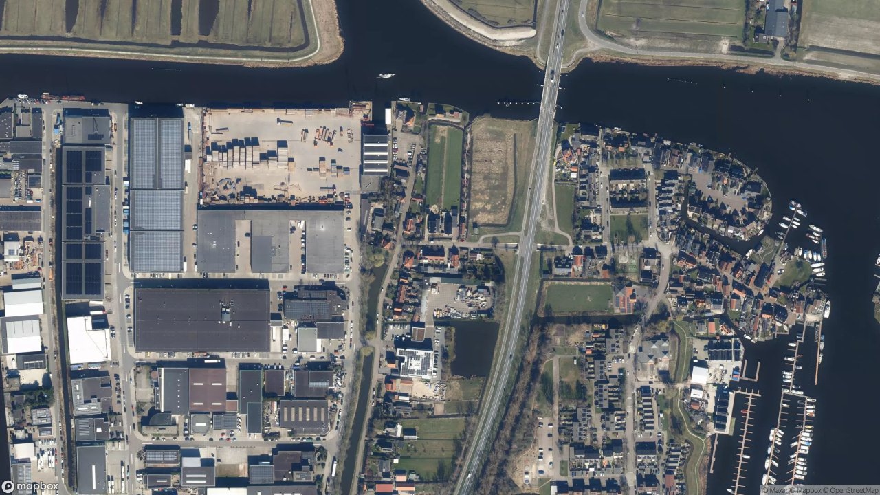 Satellietfoto 1525PS Westknollendam