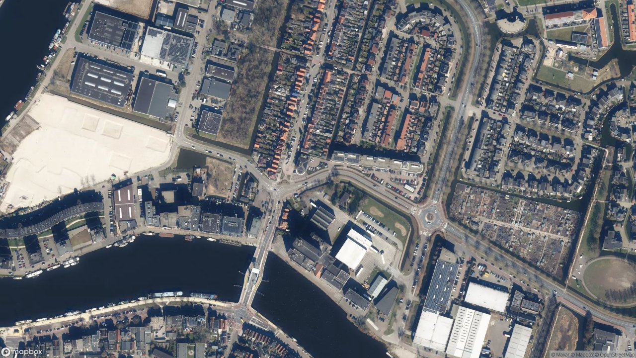 Satellietfoto 1531AD Wormer