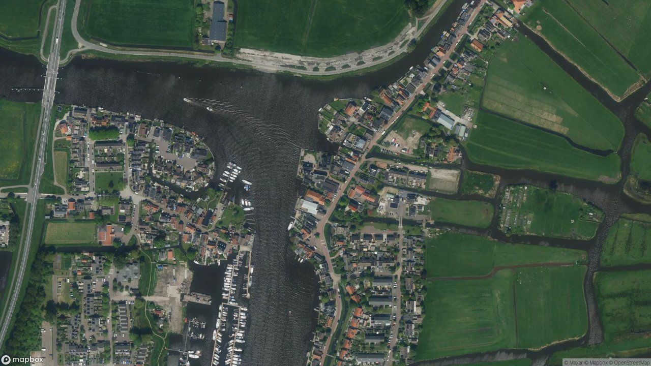 Satellietfoto 1534NE Oostknollendam