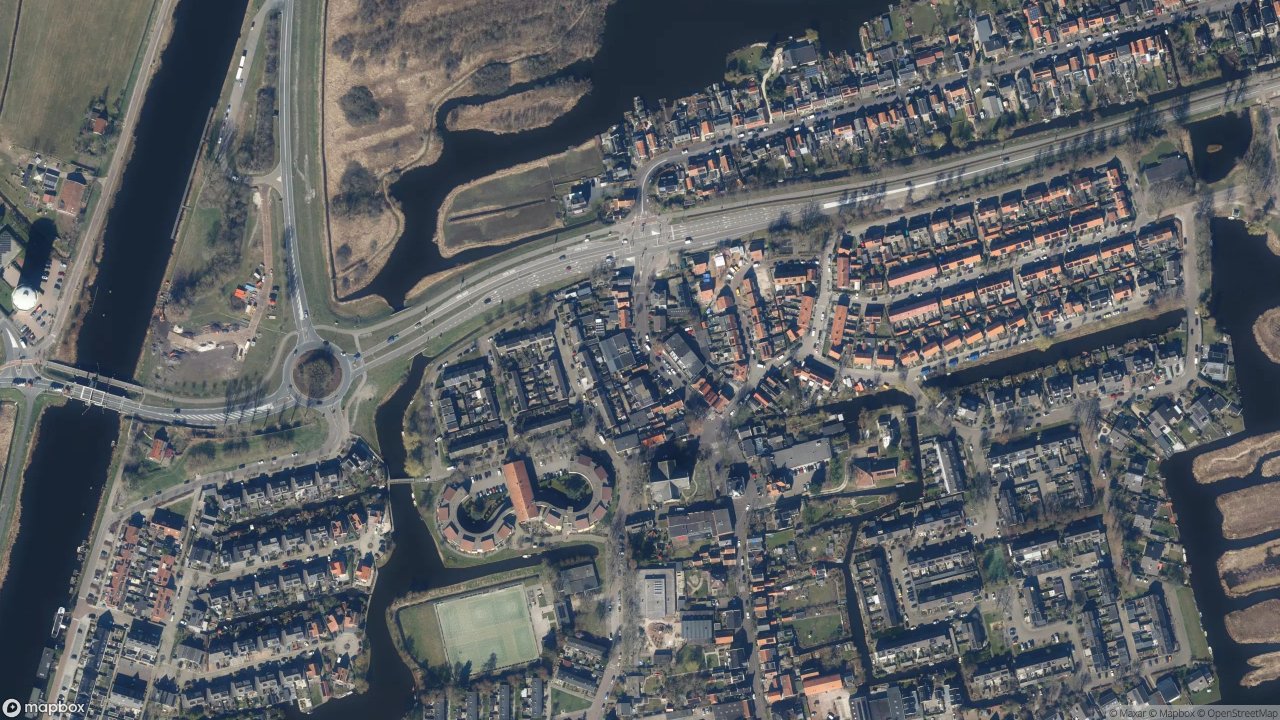 Satellietfoto 1551AC Westzaan