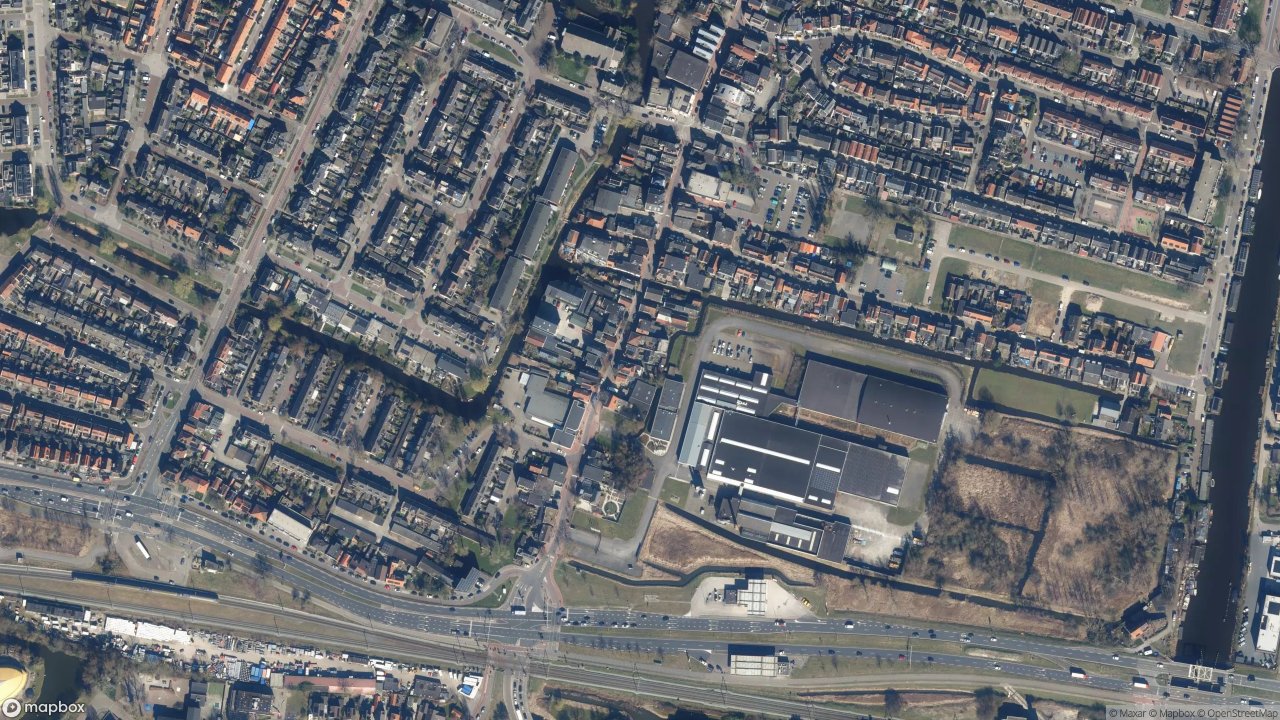 Satellietfoto 1561AD Krommenie