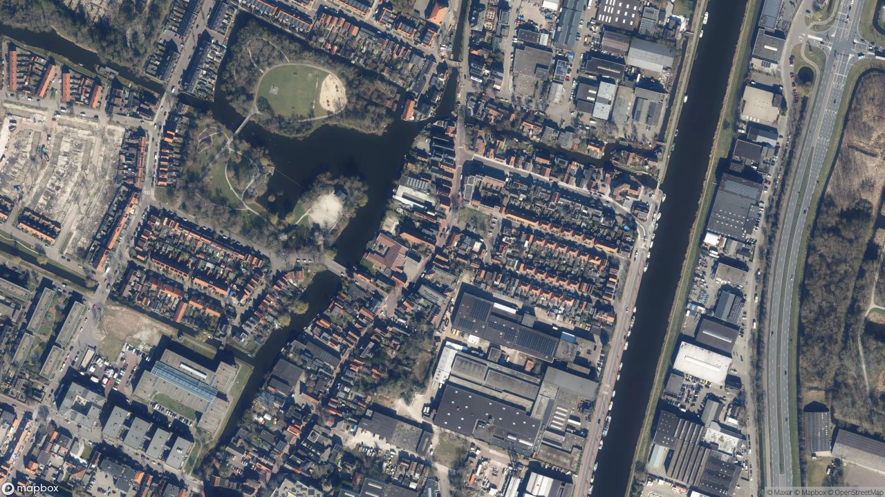 Satellietfoto 1561AX Krommenie