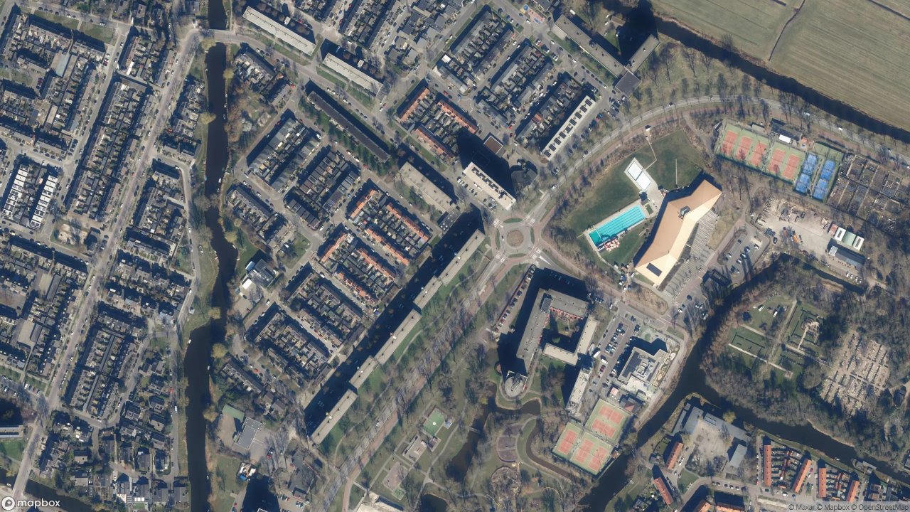 Satellietfoto 1562AB Krommenie