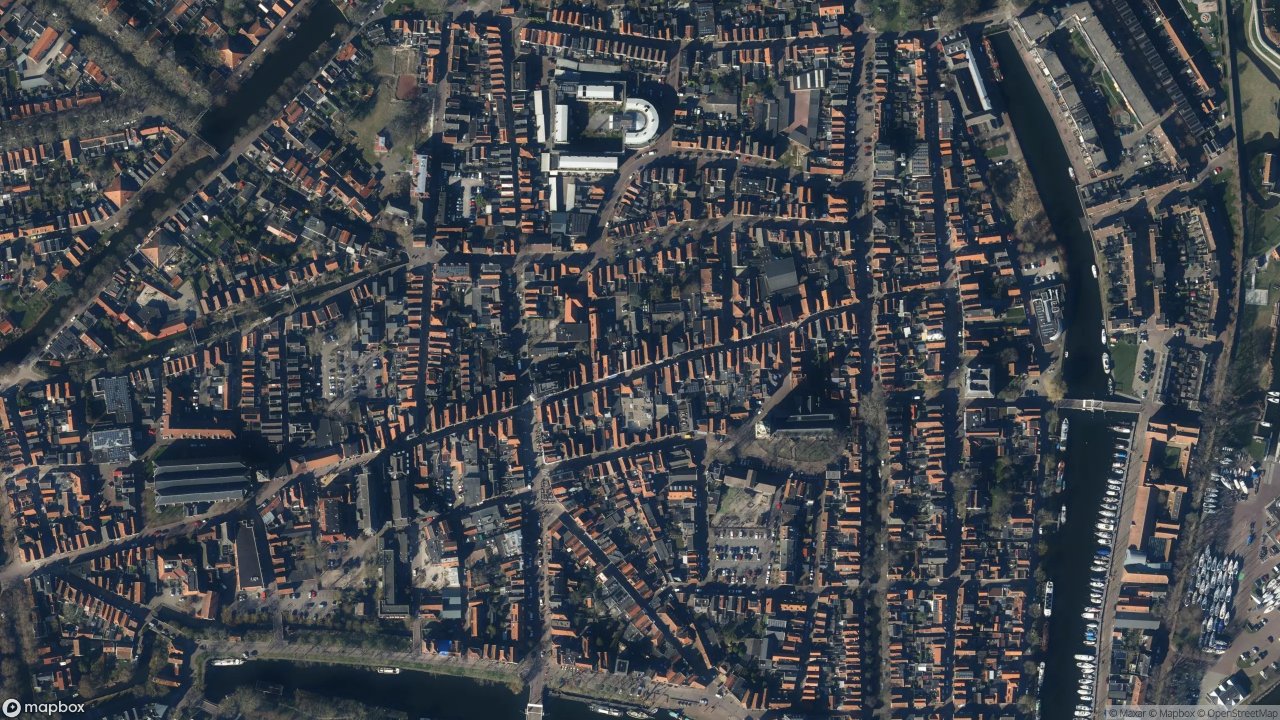 Satellietfoto 1601AL Enkhuizen