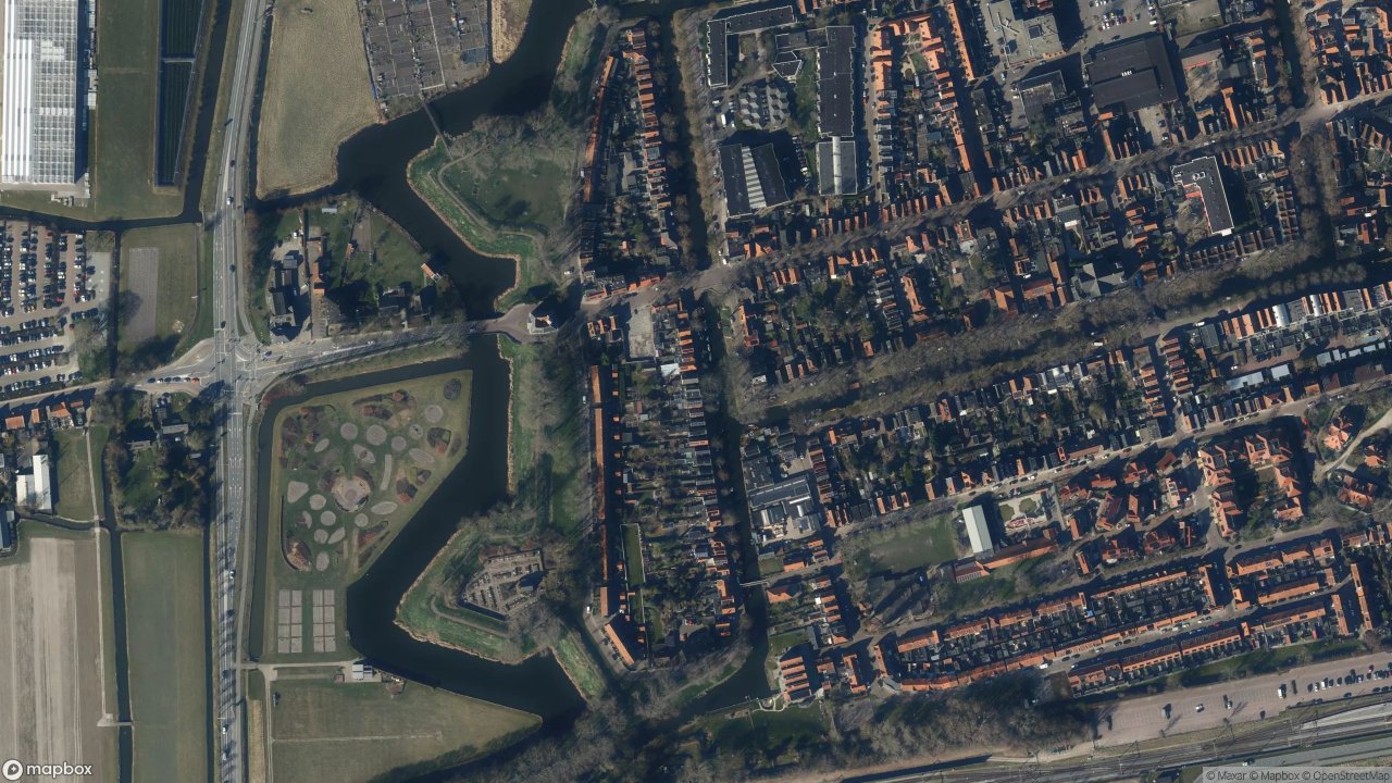 Satellietfoto 1601BA Enkhuizen