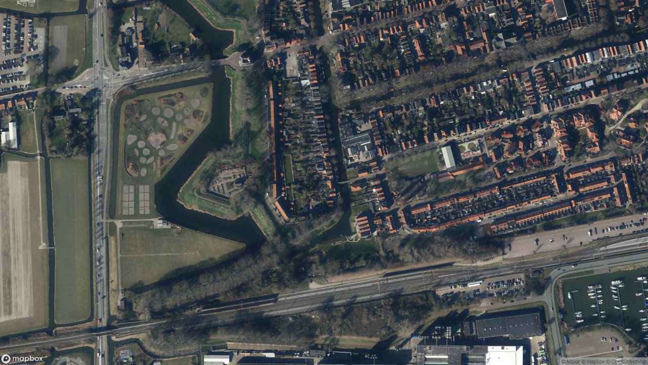 Satellietfoto 1601BB Enkhuizen