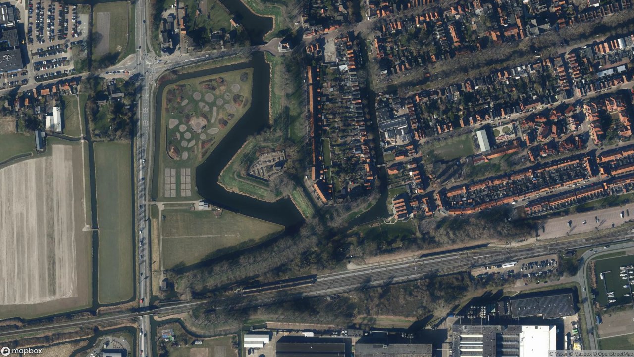 Satellietfoto 1601BD Enkhuizen