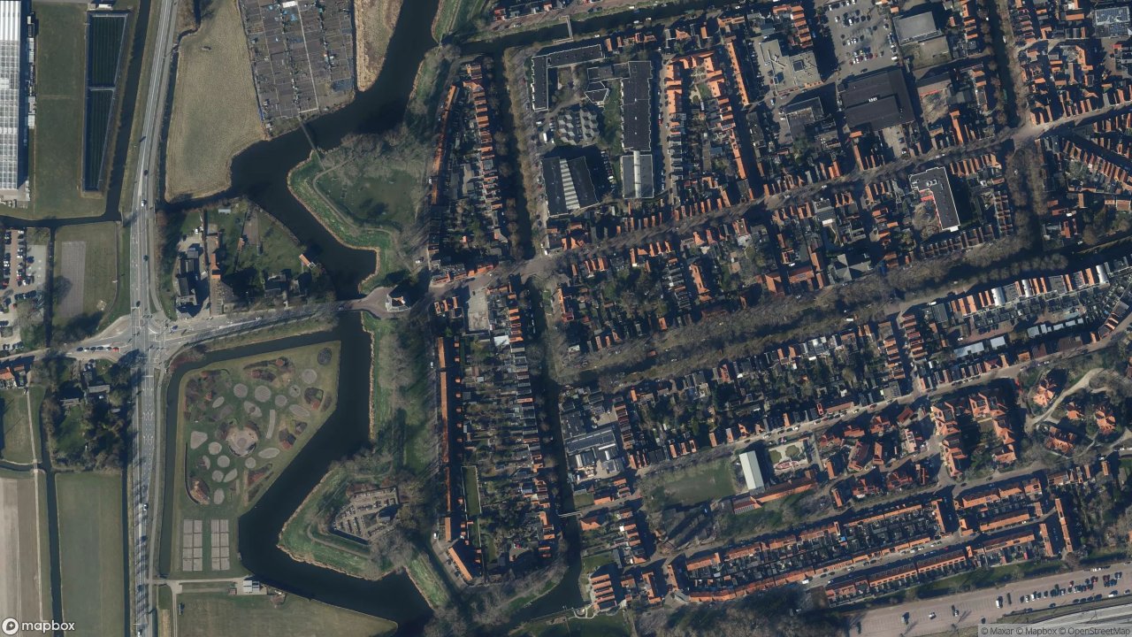 Satellietfoto 1601CA Enkhuizen