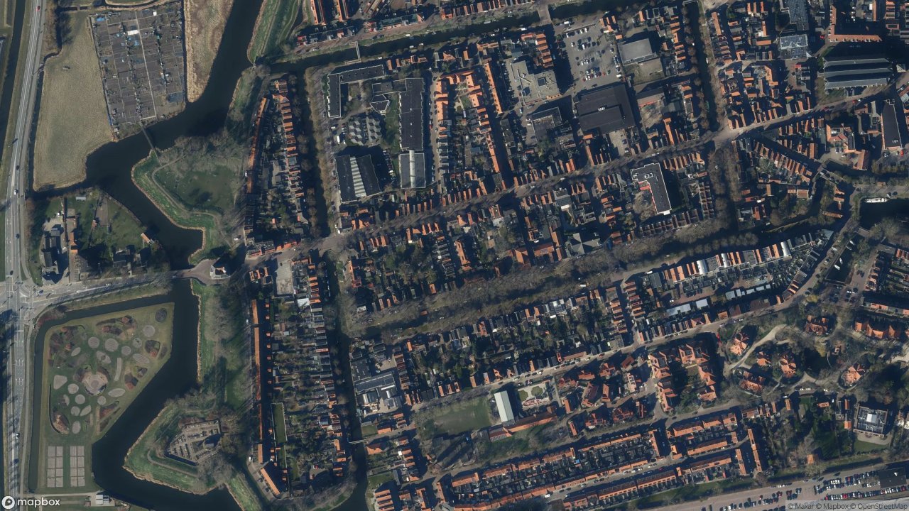 Satellietfoto 1601CB Enkhuizen