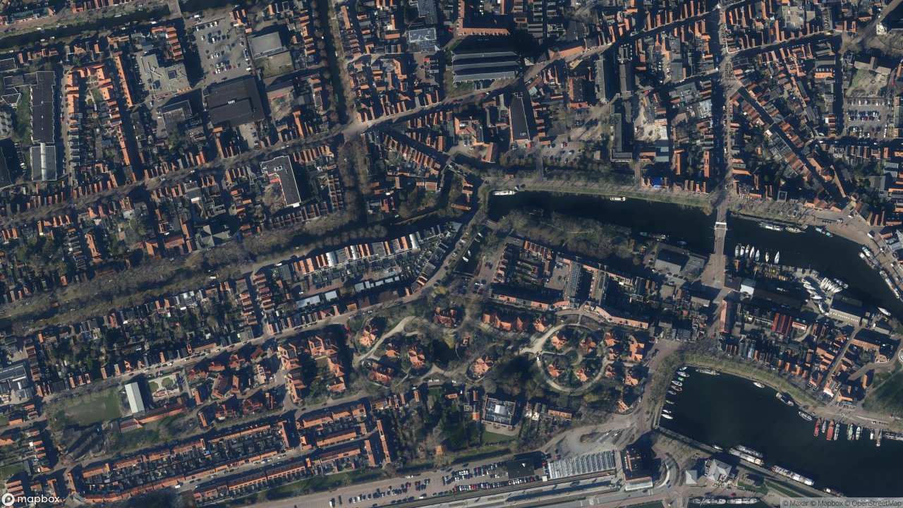 Satellietfoto 1601CP Enkhuizen