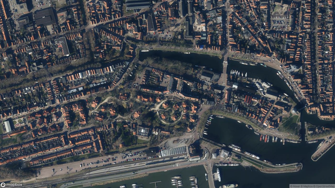 Satellietfoto 1601CZ Enkhuizen