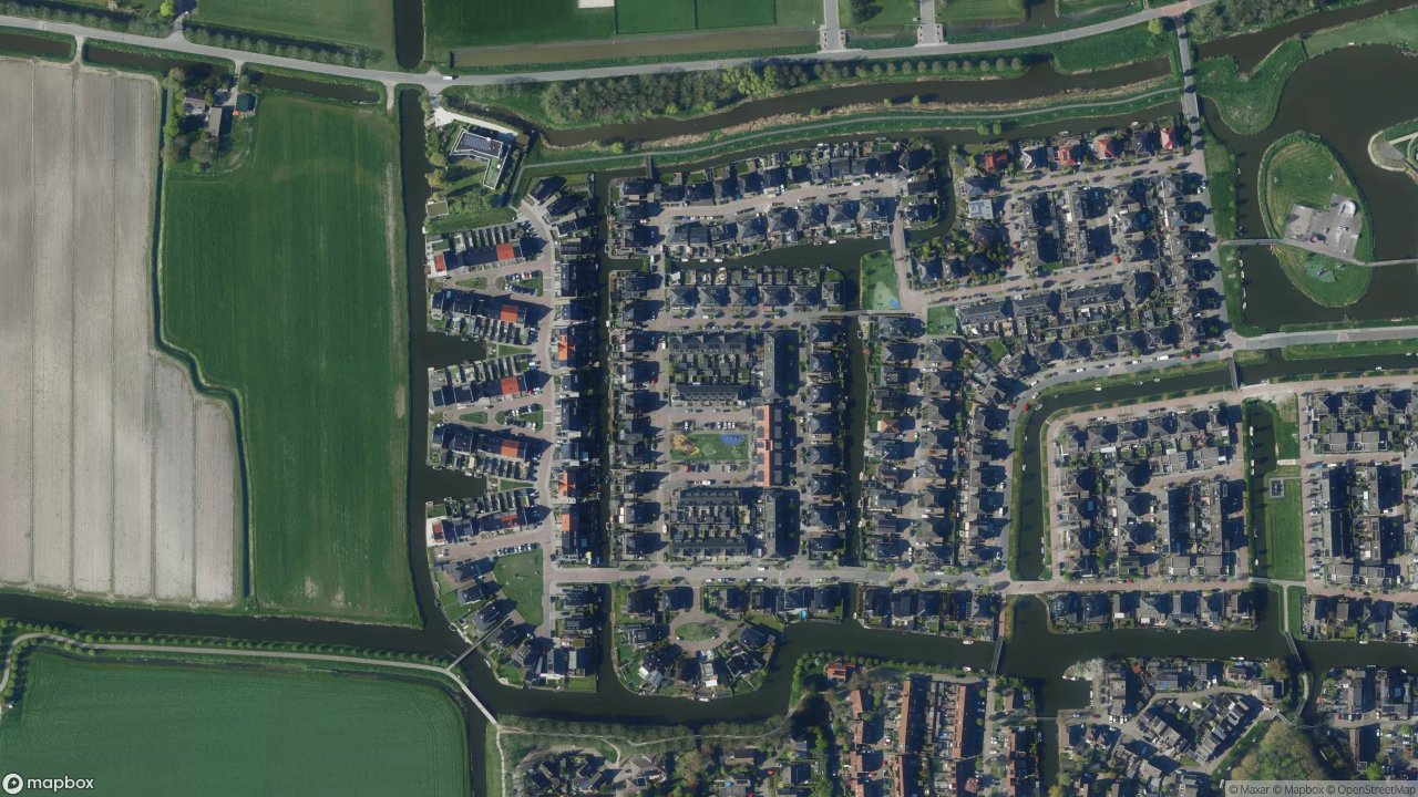 Satellietfoto 1602BB Enkhuizen