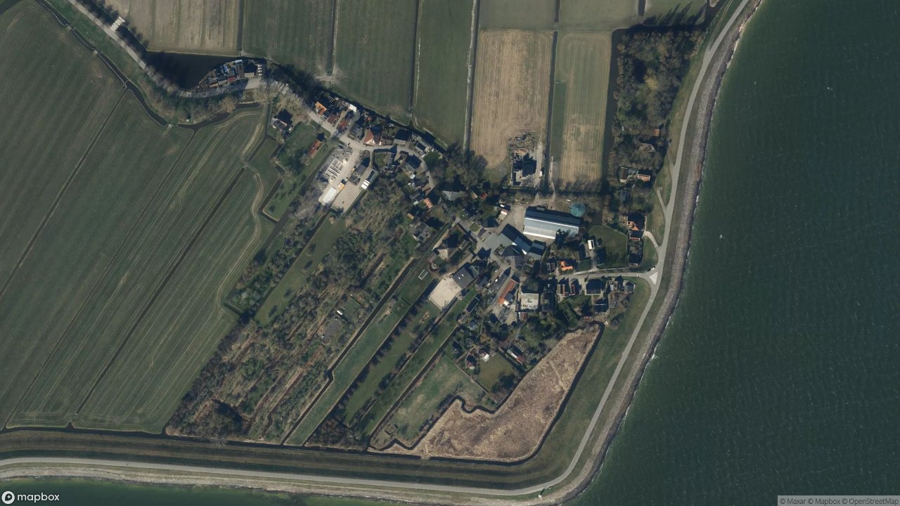 Satellietfoto 1609GA Oosterleek