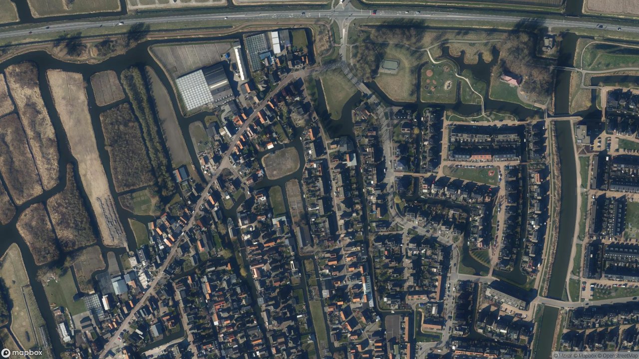 Satellietfoto 1614KP Lutjebroek